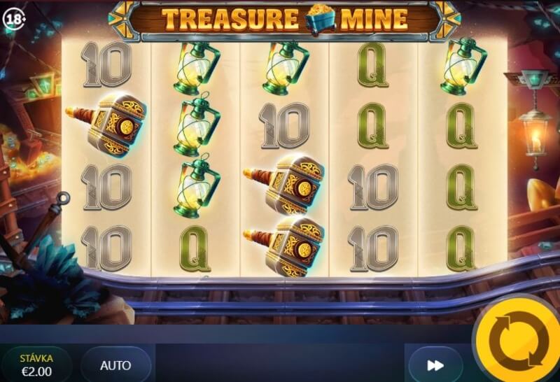 Online automat Treasure Mine