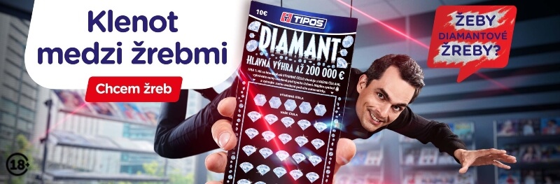 Tipos žreb Diamant