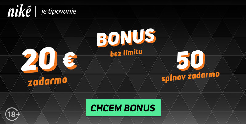 Niké vstupný bonus