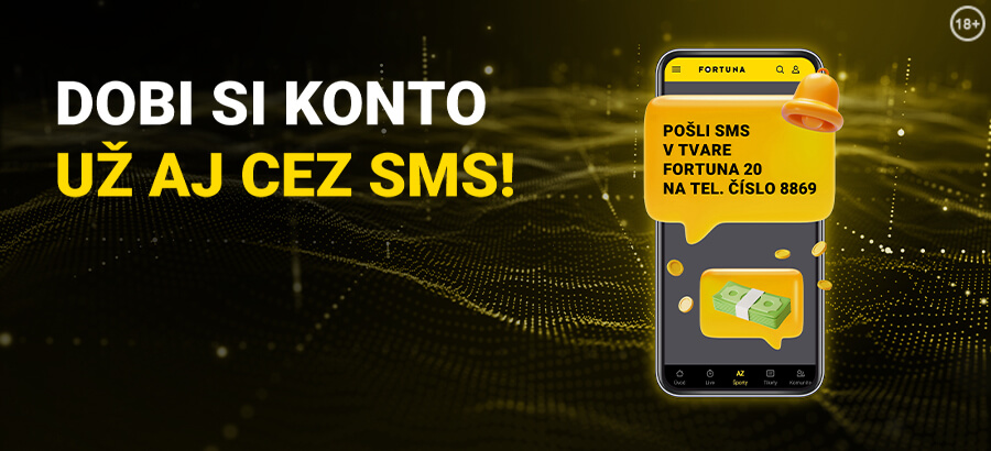 Zakúpte si Fortuna kupón už aj cez sms