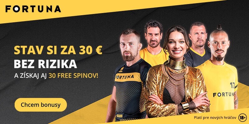 Fortuna 30 free spins a 30 € bez rizika