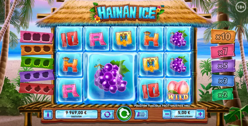 Doxxbet online casino - automat Hainan Ice od Playtech