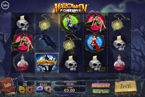 Doxxbet online casino - automat Halloween Fortune od Playtech