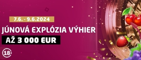 Júnová explózia výhier SynotTip