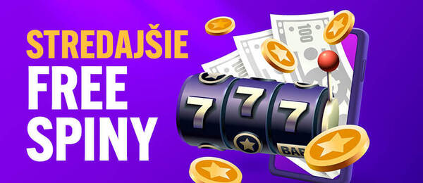 Zahrajte si za stredajšie free spiny a casino bonusy dnes