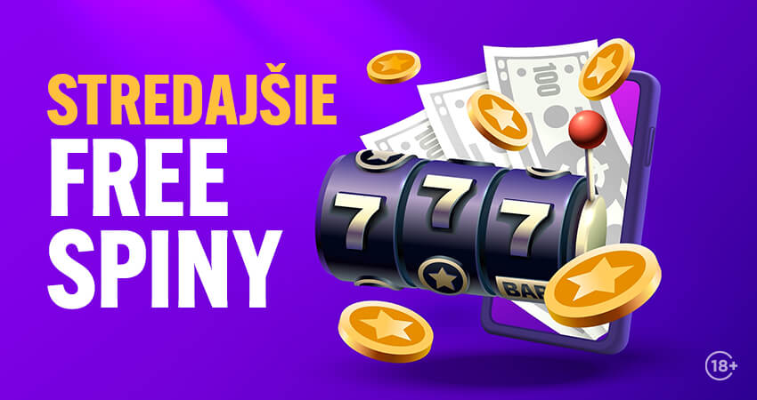 Zahrajte si za stredajšie free spiny a casino bonusy dnes