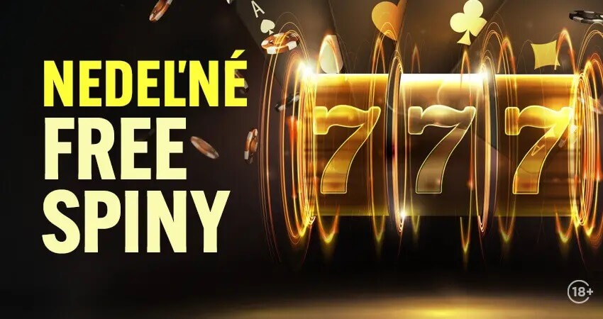 Využite nedeľné free spiny dnes a ostatné zaujímavé dnešné casino bonusy