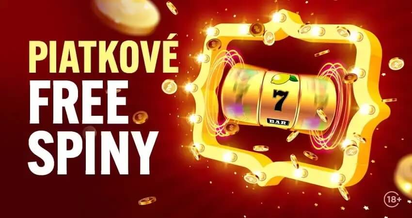 Vyhrajte v piatok free spiny a ďalšie kasínové bonusy