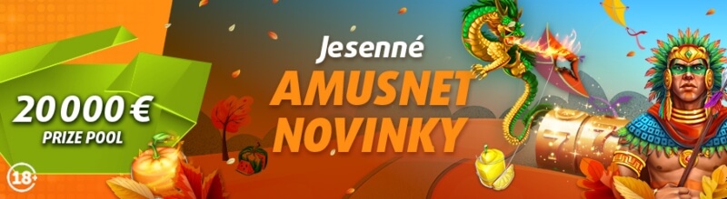 Jesenné novinky Amusnet