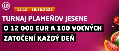 Jesenný turnaj v SynotTipe