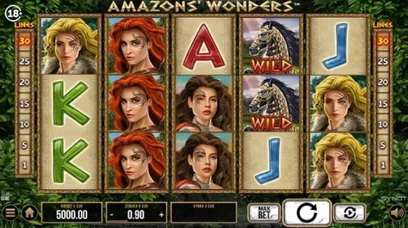 Amazon´s Wonders hrací automat